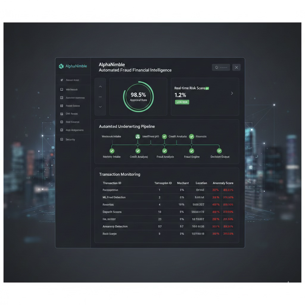 AlphaNimble Dashboard